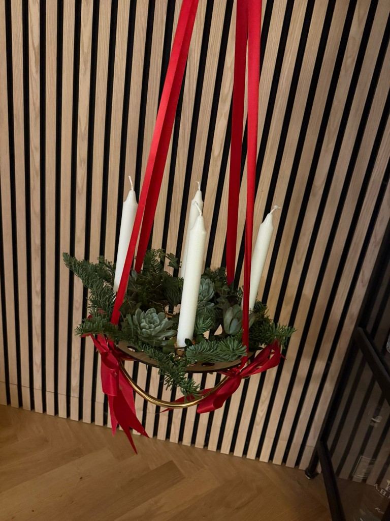 Dekorations krans Georg Jensen hængende