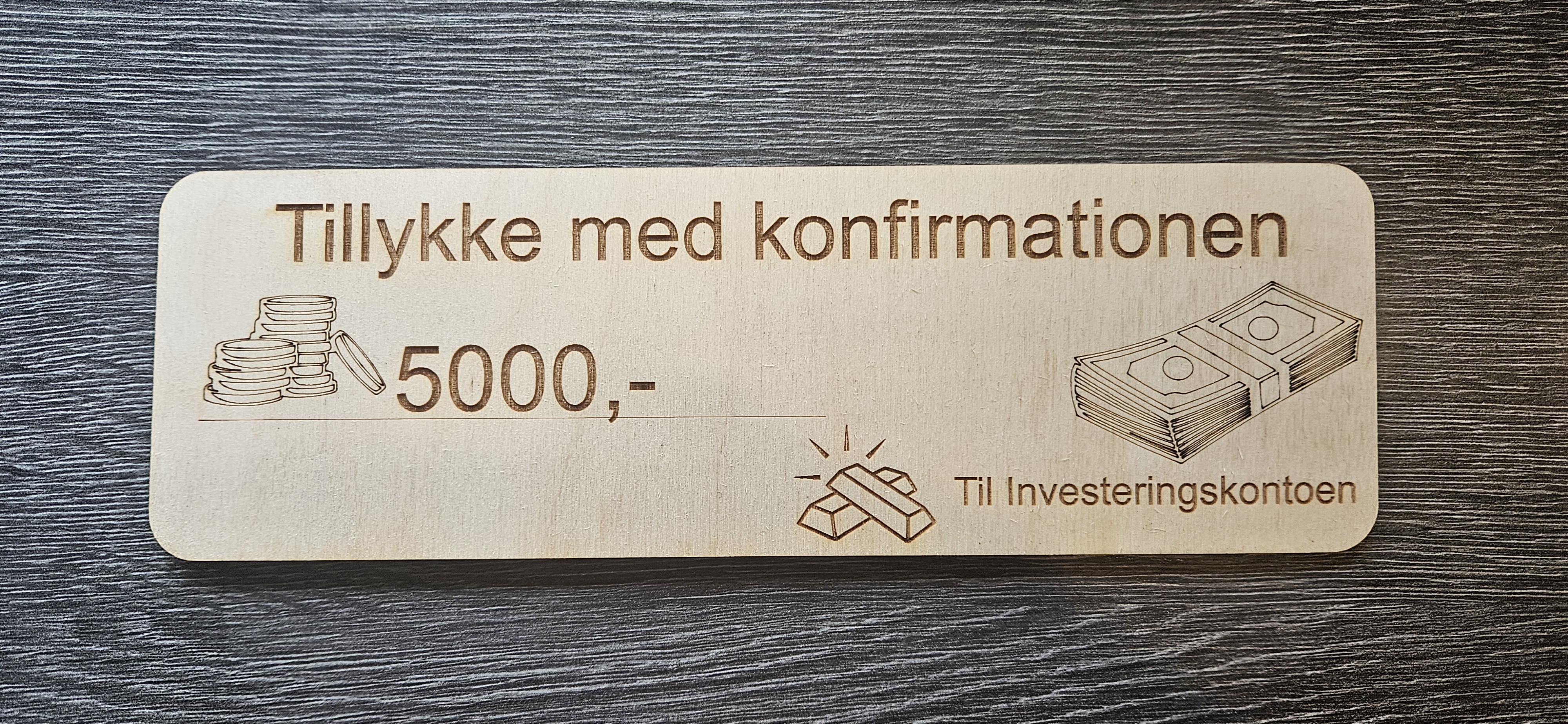 Invistering gavekort